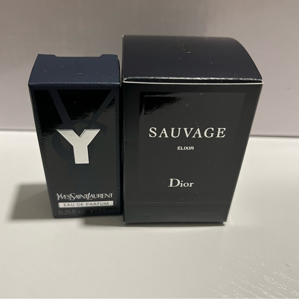 Sauvage Elixir and YSL mini Set
